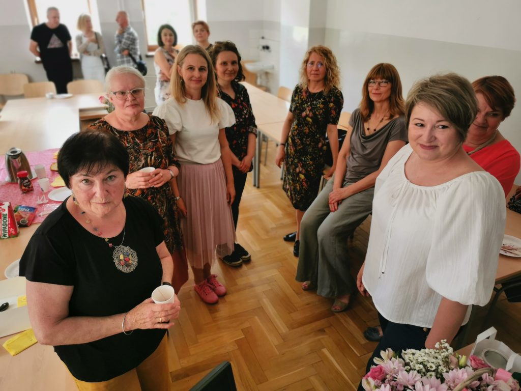 Uroczystość z okazji przejścia na emeryturę mgr Magdaleny Herman-Majewskiej