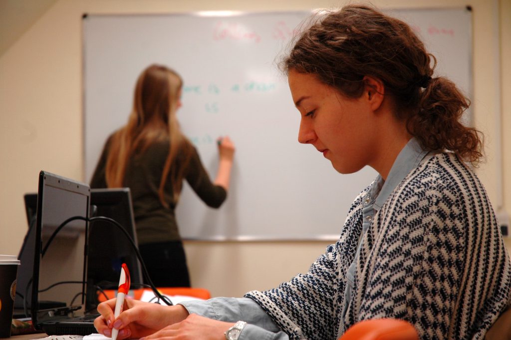 Dr Hanna Kędzierska jako studentka programu ETHEL