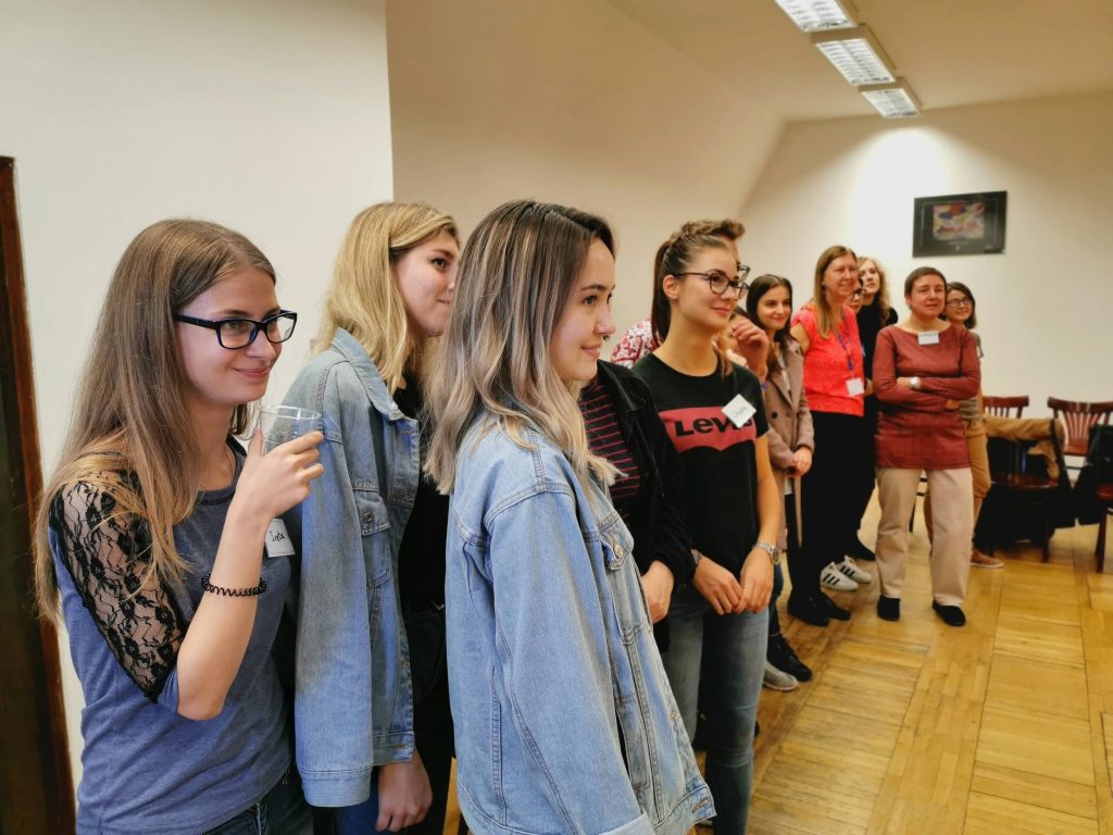 Powitanie studentów zagranicznych w sali 404