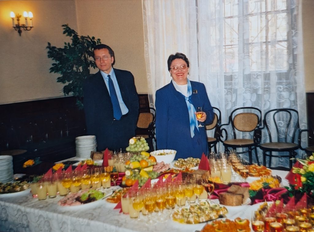 Dr Lech Zabor i prof. dr hab. Anna Michońska-Stadnik